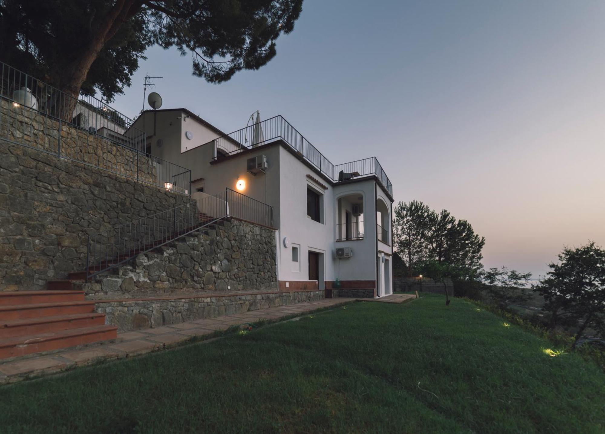 Villa Crawford San Nicola Arcella Exterior foto